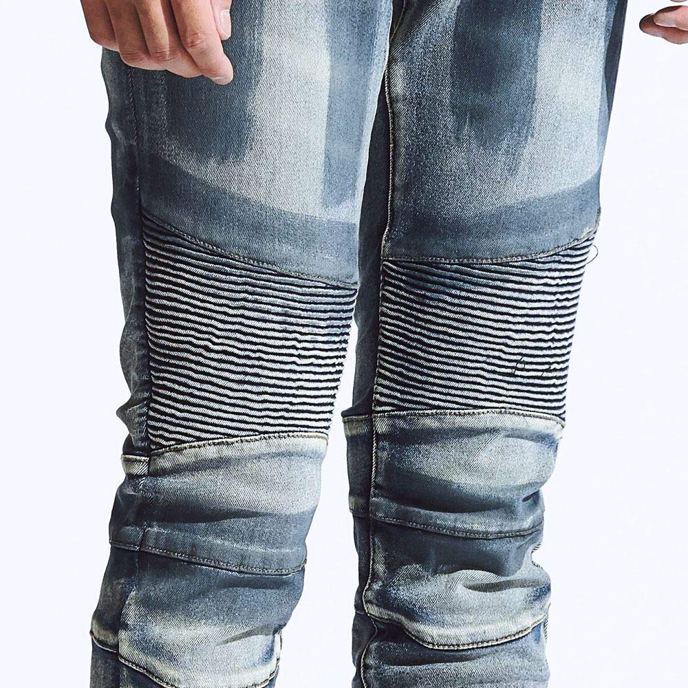 Vintage Blue Sand Embellished Altair Denim Jeans for Women - High Waist Distressed Skinny Jeans, Perfect for Casual Wear, Date Night & Street Style Fashion