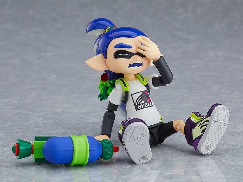Figma #462 DX Inkling Boy Two Pack - Splatoon Action Figures for Kids & Collectors - Perfect for Gaming Decor, Gift Giving & Display