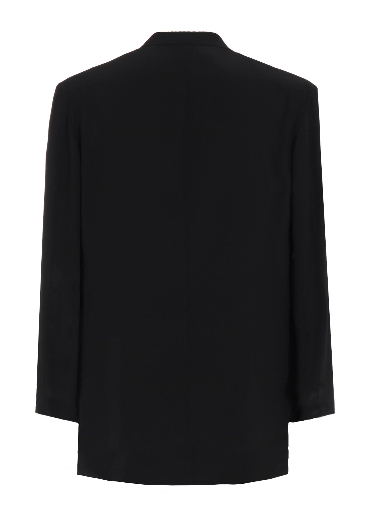 16M Crepe de Chine Asymmetrical Jacket - Lightweight Womens Blazer for Office, Evening & Special Occasions
