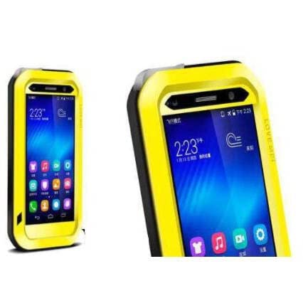 Waterproof Shockproof Full-Body Protective Phone Case for Xiaomi Mi Mix 2S - Durable Aluminum Metal Frame with Soft Silicone Cover (Style 4) - Perfect for Outdoor Activities, Sports & Daily Protection