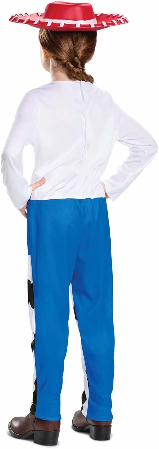 Disney Official Jessie Cowgirl Costume for Girls - Toy Story Inspired Cowgirl Outfit for Halloween, Cosplay & Birthday Parties (XS, S, M) | Perfect for Dress-Up, Role Play & Themed Events