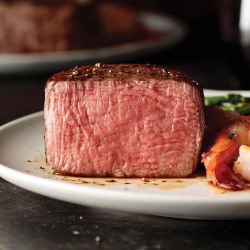 Omaha Steaks Premium Birthday Dinner Collection - Butcher's Cut Filet Mignons, Creamed Corn, Stuffed Potatoes, Garlic Butter Baguettes & Caramel Apple Tartlets | Gourmet Meal Kit for Celebrations, Anniversary Gifts & Special Occasions
