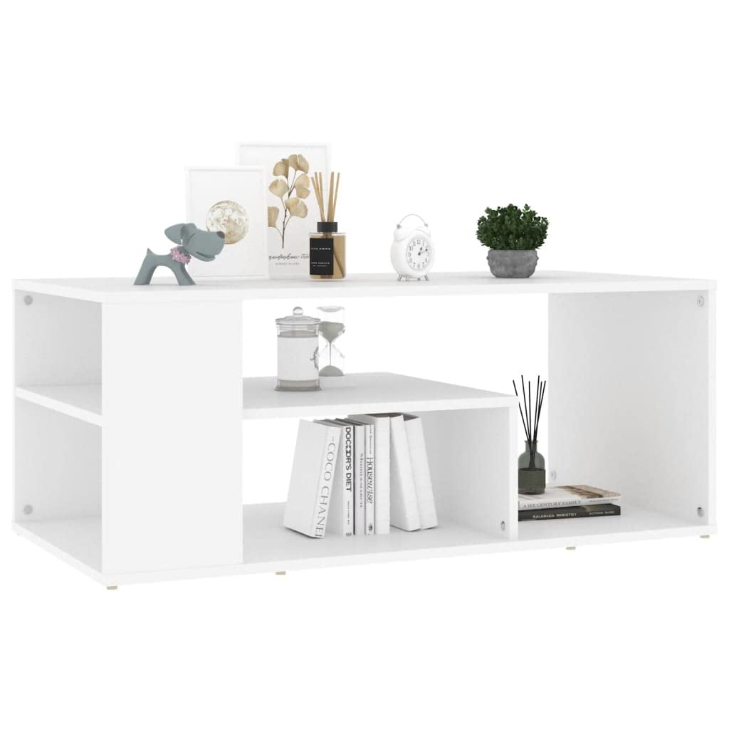 CHARMMA White Coffee Table 39.4