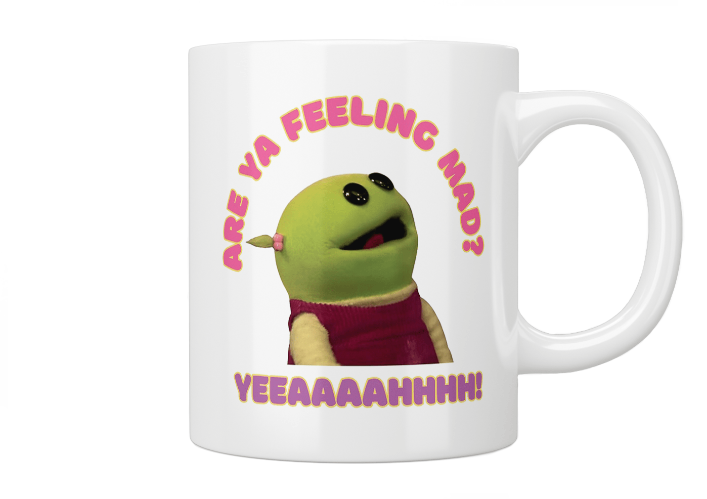 Nanalan’ Are Ya Feeling Mad? Coffee Mug - Funny Ceramic Cup for Tea, Hot Drinks & Office Use - Perfect Gift for Fans & Coworkers