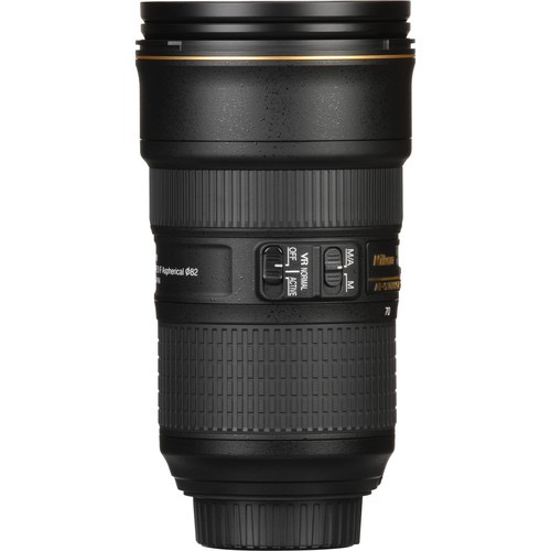Nikon AF-S NIKKOR 24-70mm f/2.8E ED VR Lens - Professional Full Frame DSLR Camera Zoom Lens with Vibration Reduction - Perfect for Portrait, Wedding, and Event Photography