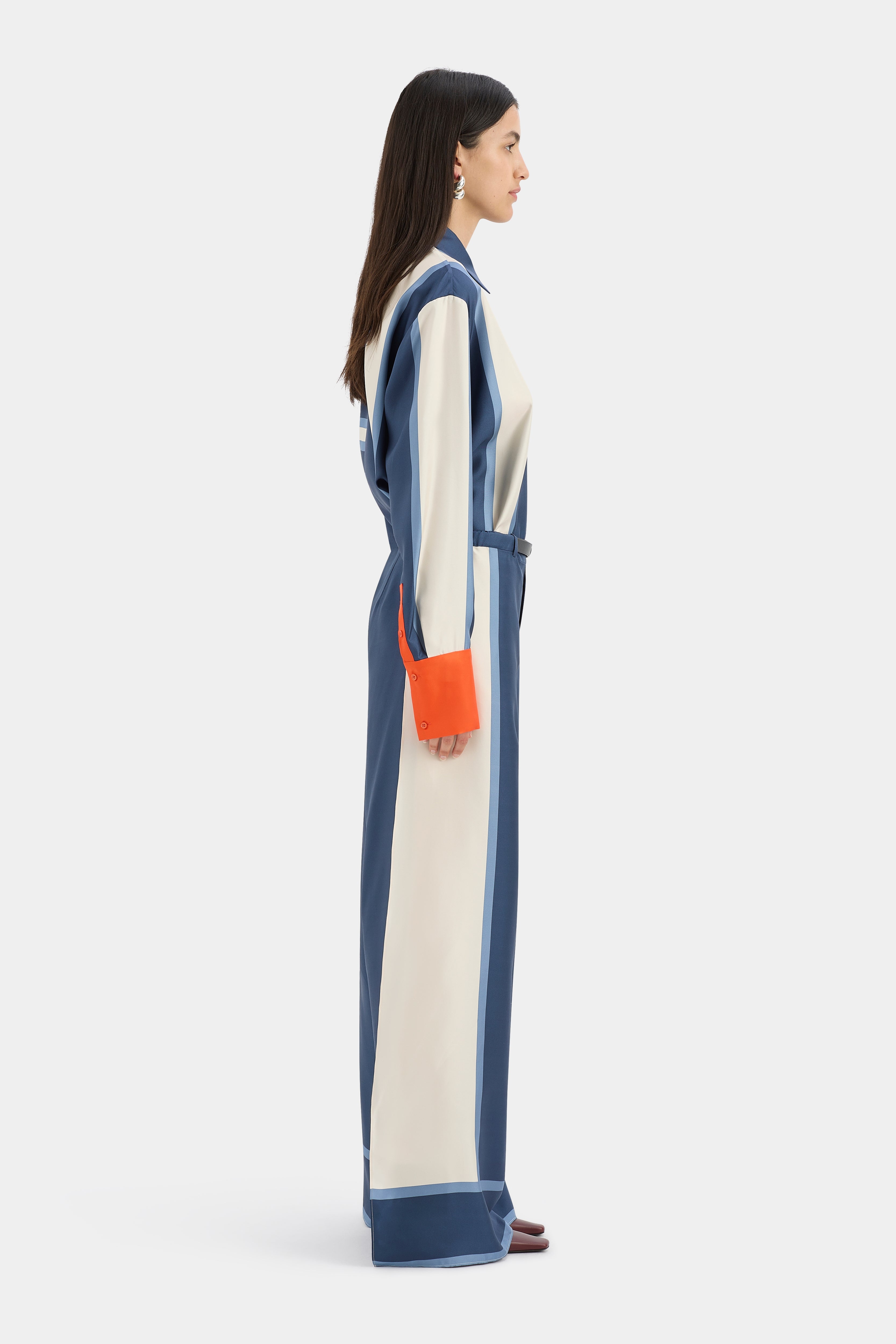 Stylish Dazed Belted High Waist Pants for Women - Trendy Casual & Office Wear - Perfect for Work, Travel & Everyday Outfits