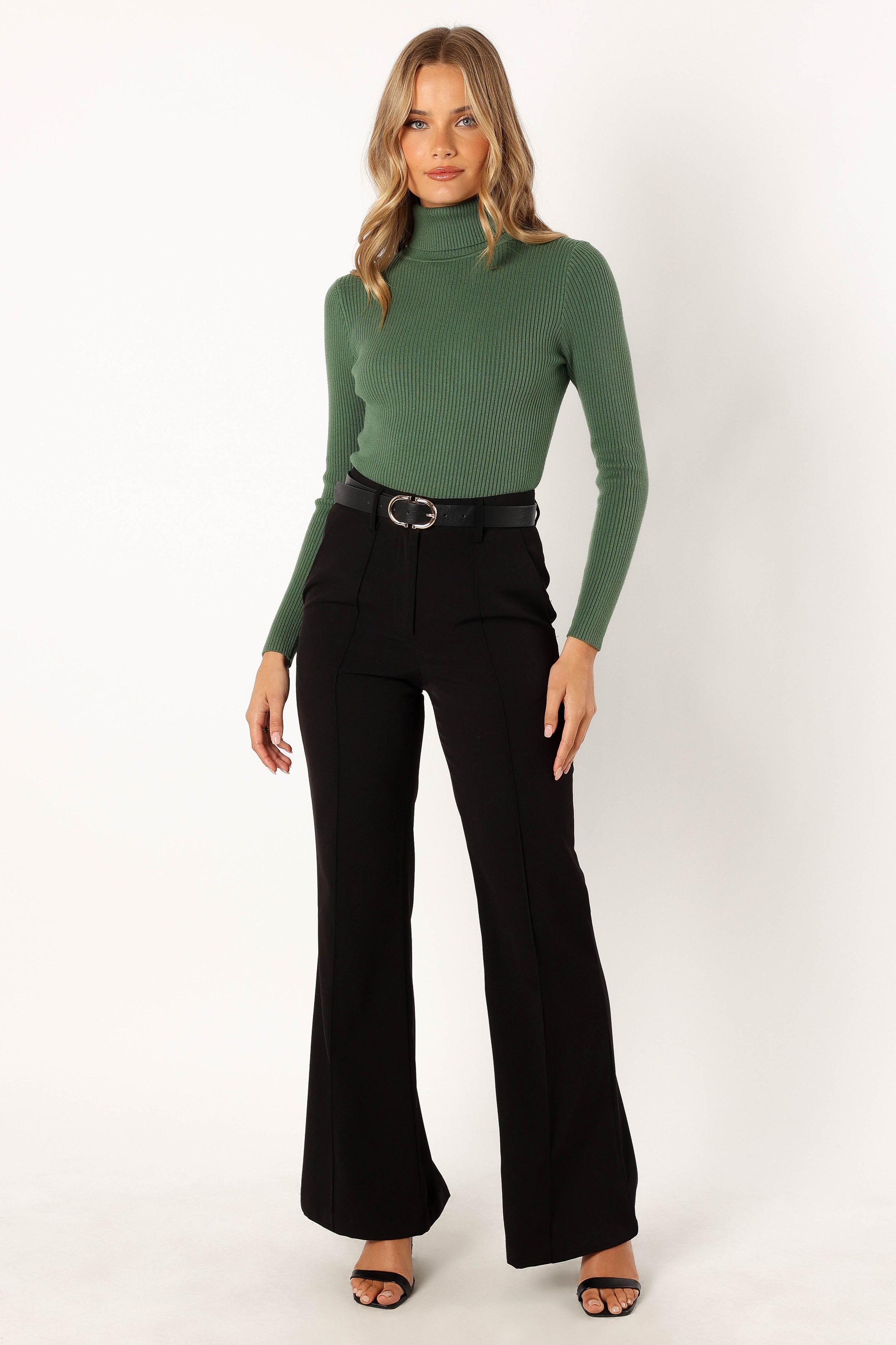 Cecil Top Women's Hunter Green Blouse - Elegant Casual Shirt for Work, Date Night & Everyday Wear