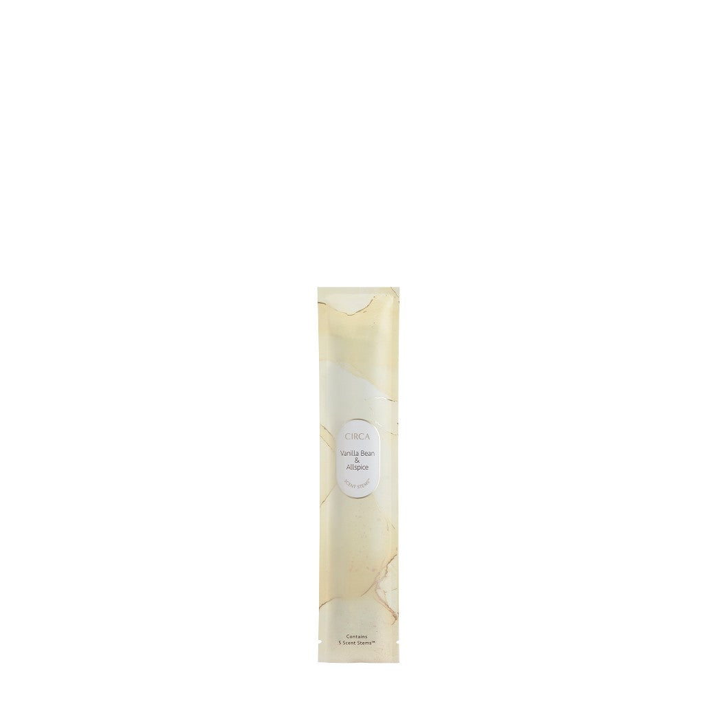 Circa Scent Stems™ Vanilla Bean & Allspice Refill - Home Fragrance Sticks for Aromatherapy, Room Decor, and Relaxation