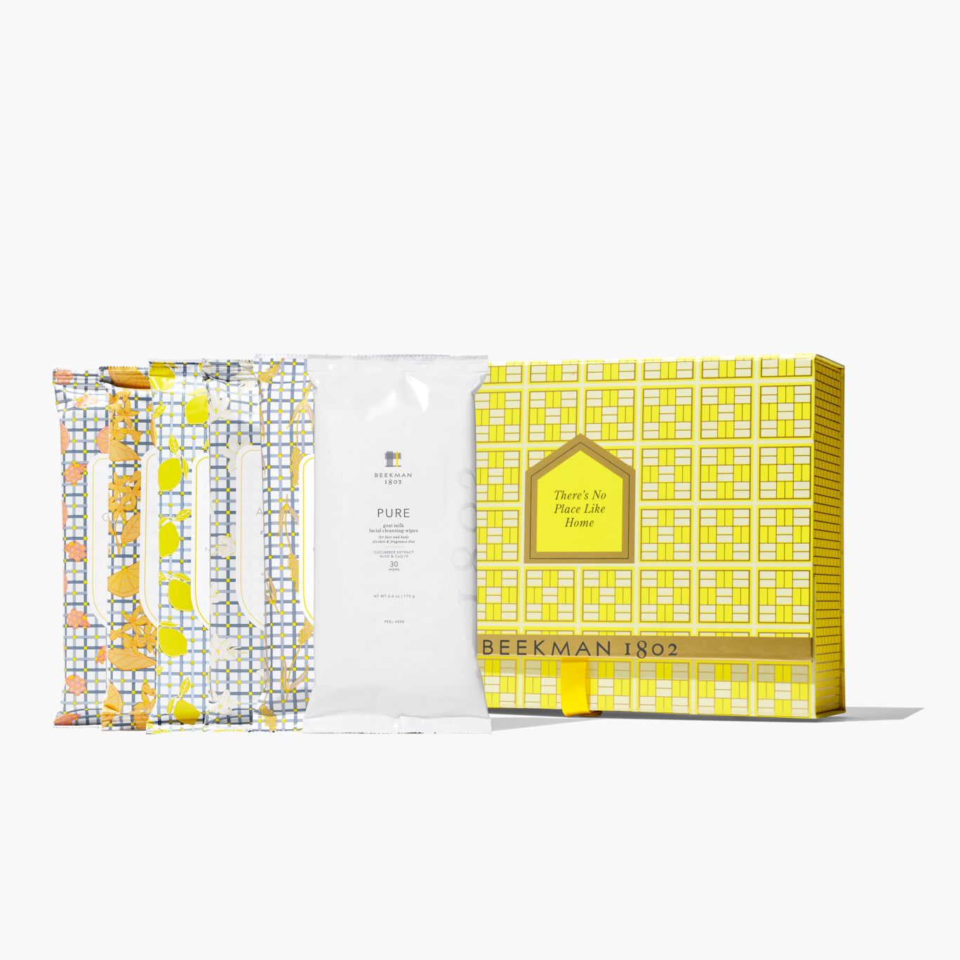 6-Piece Face Wipe Gift Set | Gentle Cleansing Facial Wipes for Travel, Gym & Daily Skincare | Perfect for Sensitive Skin & Makeup Removal