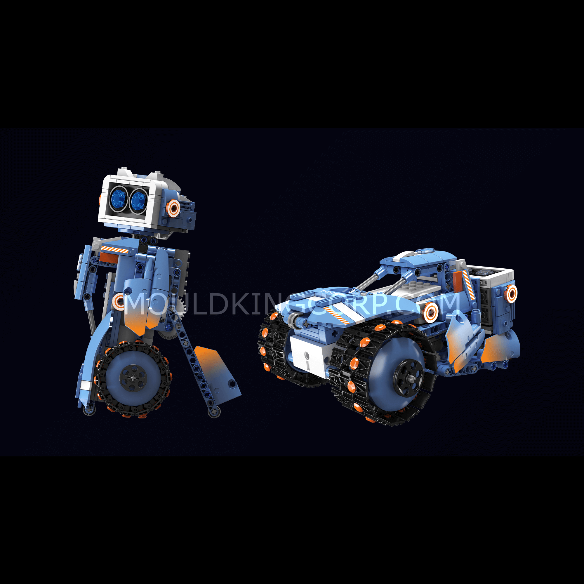Mould King 15078 5-in-1 Robot Carl Building Set - 903 PCS STEM Educational Toy for Kids & Adults | Creative Construction Blocks for Birthday Gifts, School Projects & Robot Enthusiasts