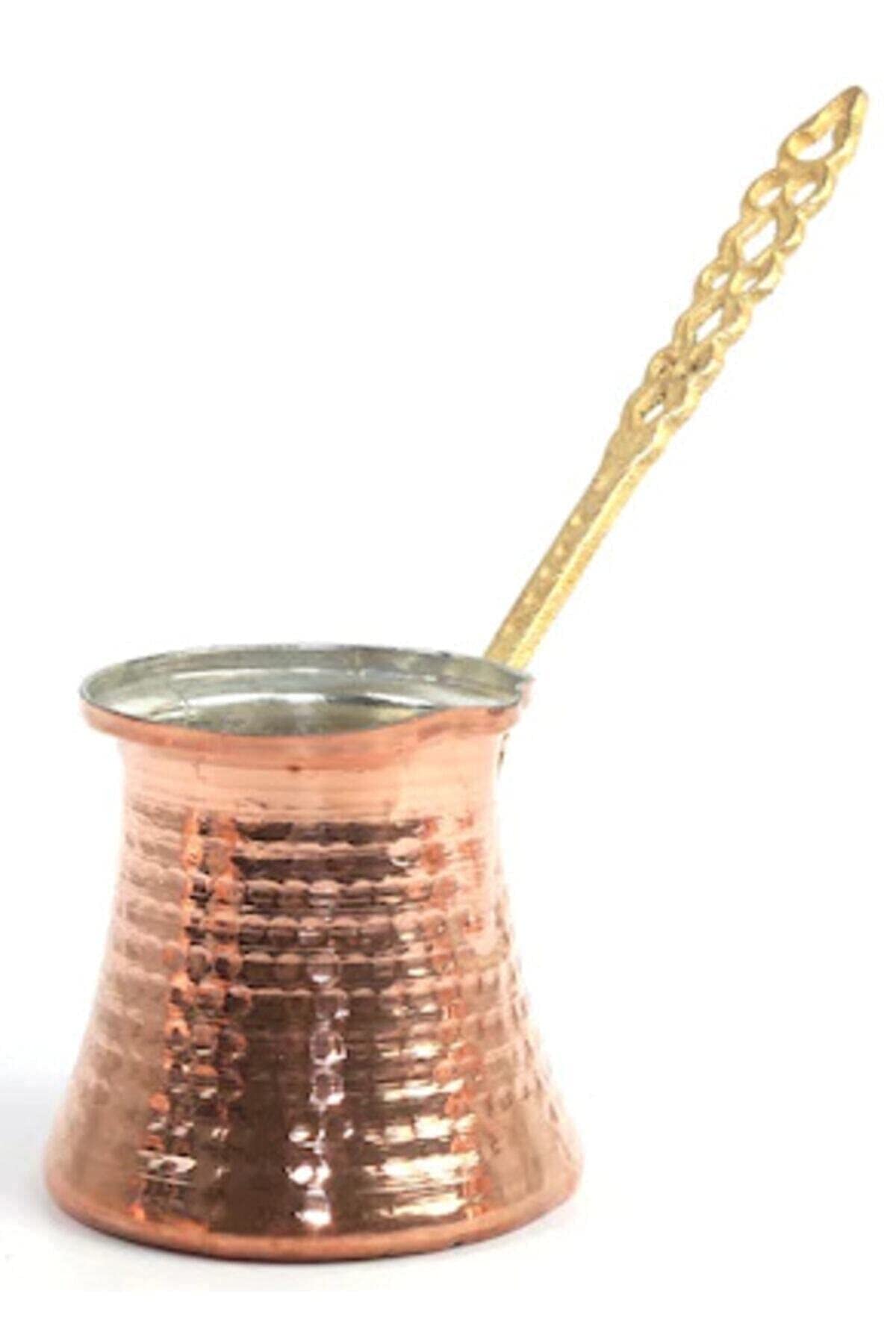 Premium Turkish Coffee Pot Set - 5 Hammered Copper Cezve for Stovetop Brewing - Authentic Greek & Arabic Coffee Maker - Perfect for Home, Gifts & Traditional Coffee Ceremonies