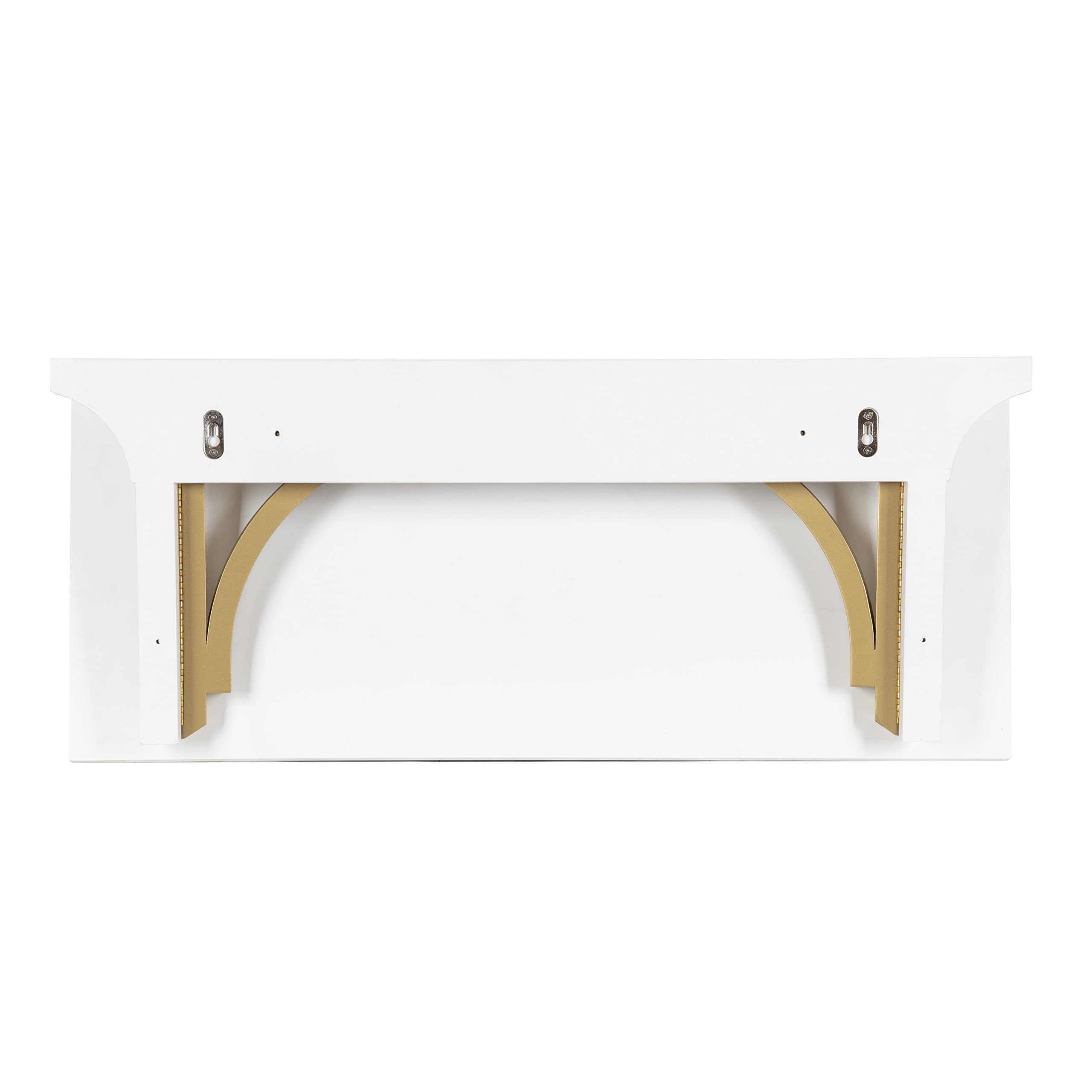 Kate and Laurel Corblynd Wall Mounted Floating Desk - 30