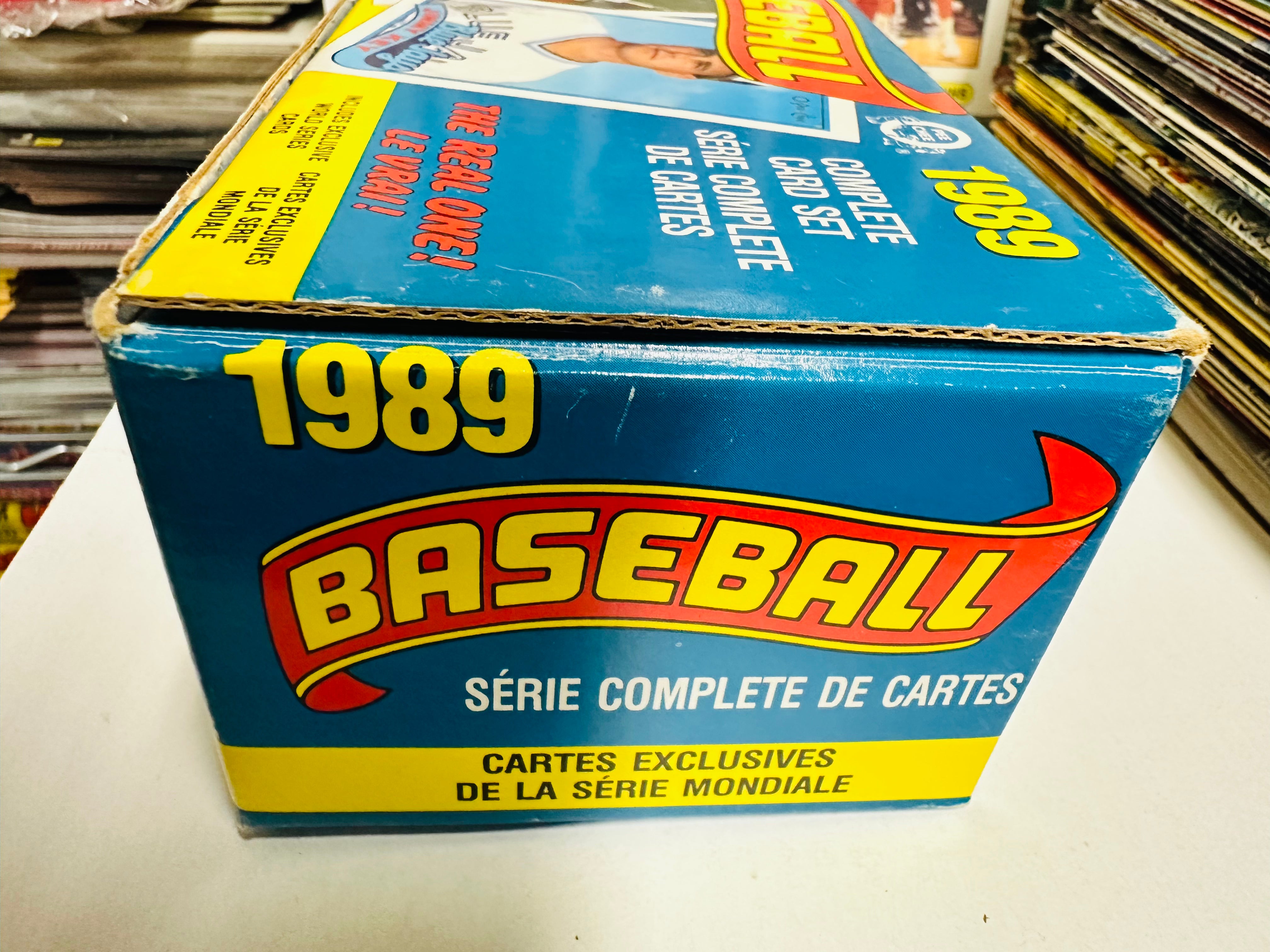 1989 OPC Canadian Version Rare Baseball Factory Cards Set - Complete Collection for Collectors & Sports Fans - Perfect for Display, Trading & Nostalgic Memorabilia