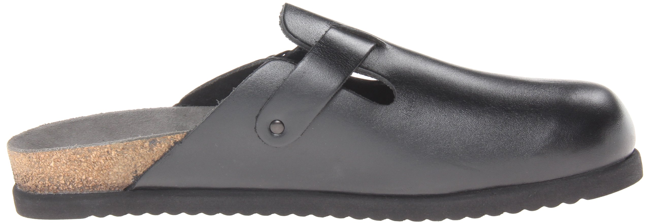 Mephisto Men's Nathan Mule - Comfortable Slip-On Shoes for Walking & Casual Wear | Breathable Leather Loafers for Men | Perfect for Travel, Office & Everyday Use
