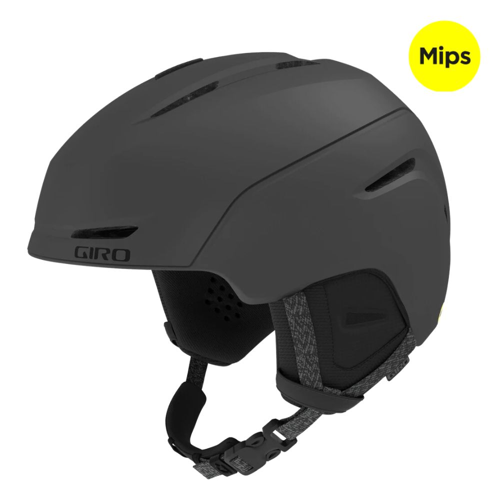 Giro Neo MIPS Men's Ski Helmet - Lightweight & Protective Snow Sports Gear - Charcoal (2 Sizes) - Perfect for Downhill Skiing, Snowboarding & Winter Mountain Adventures