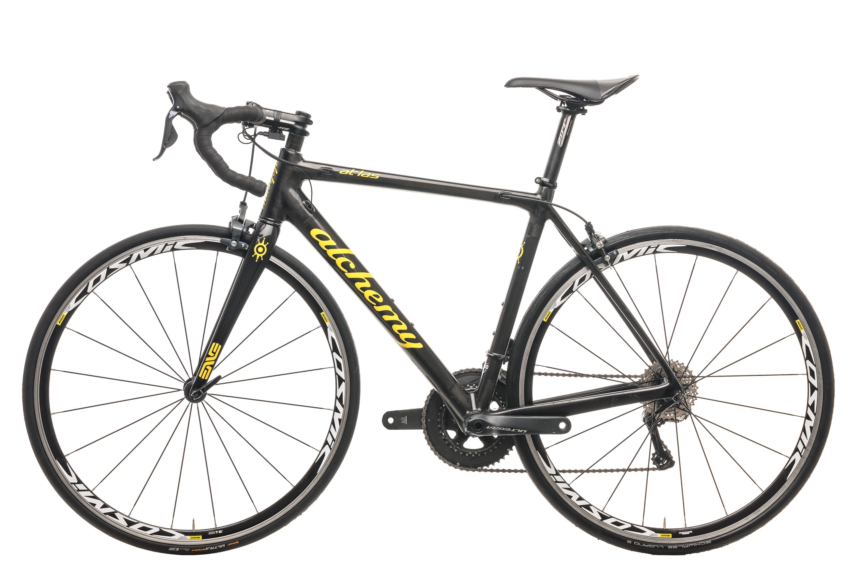 Alchemy Atlas Road Bike 2018 - 54cm Lightweight Carbon Frame for Speed & Performance | Perfect for Racing, Commuting & Long-Distance Cycling