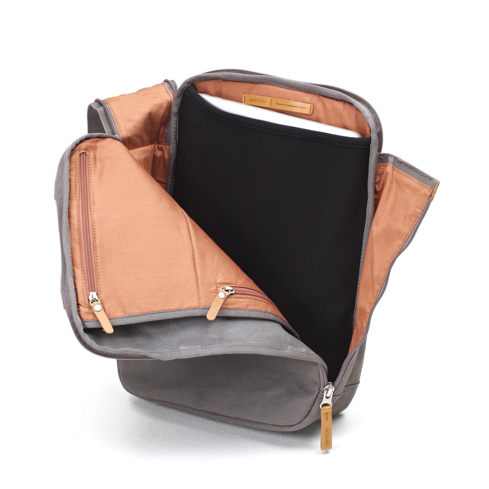 Qwstion Daypack 2 - Premium Waterproof Backpack for Men & Women | Lightweight Travel & Commuter Laptop Bag | Perfect for Work, Gym & Outdoor Adventures