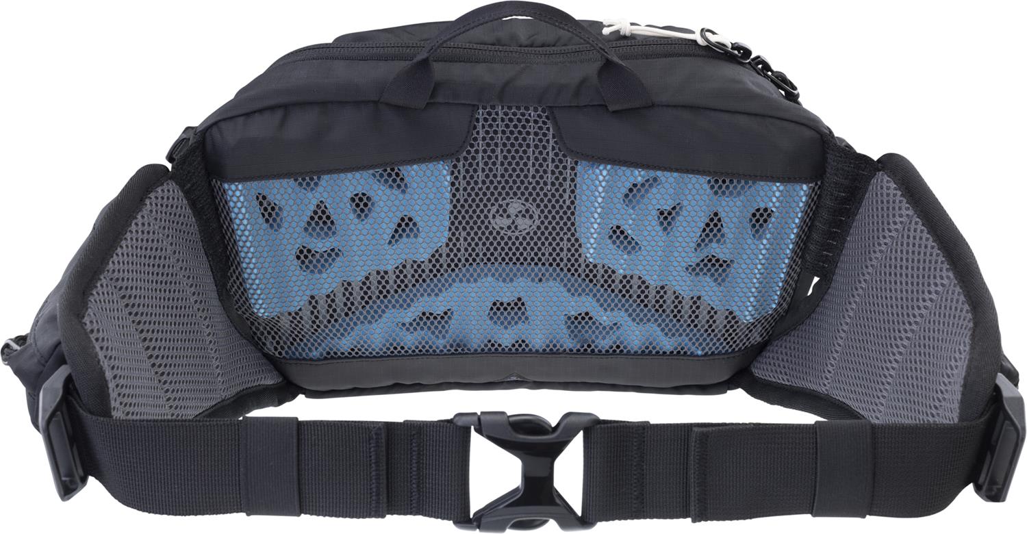 Evoc Hip Pack 3 (SS25) - Lightweight Waist Pack for Hiking, Running & Travel - Water-Resistant Outdoor Fanny Pack with Adjustable Belt - Perfect for Sports, Gym & Everyday Use