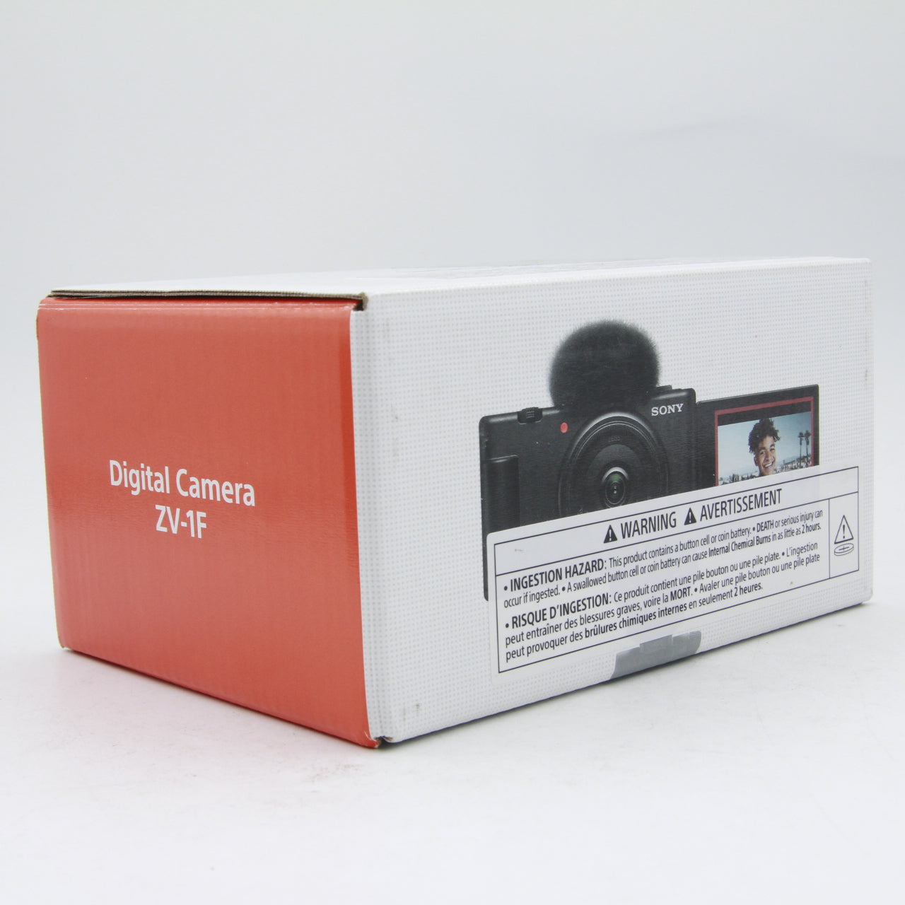 Open Box Sony ZV-1F Vlogging Camera (Black) - 4K Video, Built-in Microphone & Flip Screen for YouTube, Travel & Content Creation