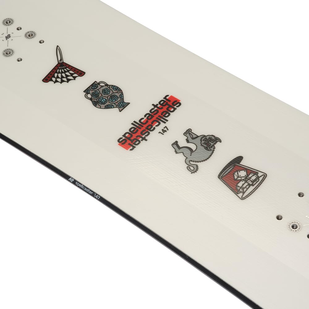K2 Spellcaster Women's Snowboard - All-Mountain Freestyle Snowboard for Women | Perfect for Park, Powder & Groomed Runs