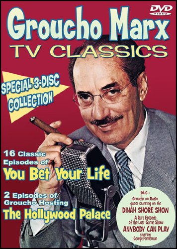 Groucho Marx TV Classics Box Set - Complete DVD Collection of Vintage Comedy Shows | Perfect for Classic TV Lovers & Nostalgic Entertainment