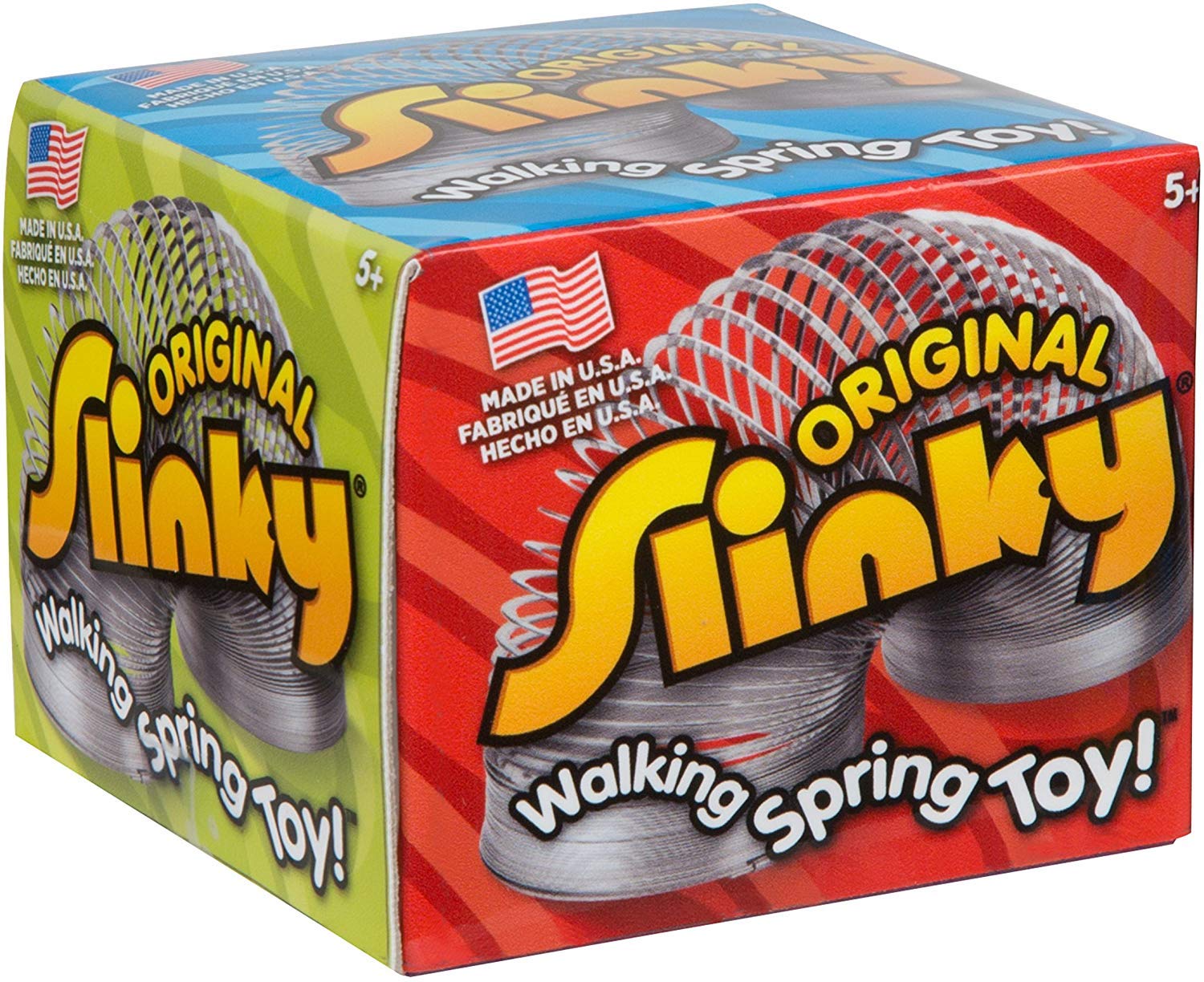 Original Slinky Brand Metal Spring Toy for Kids - Fun & Educational STEM Play for Indoor & Outdoor Activities