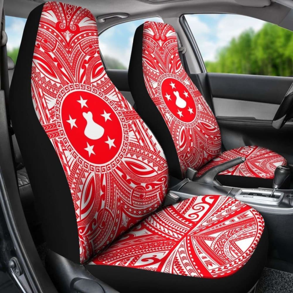 Premium Austral Islands Car Seat Cover - Polynesian Flag Design with Coat of Arms | Waterproof & Non-Slip Protection for Cars, Trucks, SUVs | Perfect for Travel, Commuting & Family Road Trips