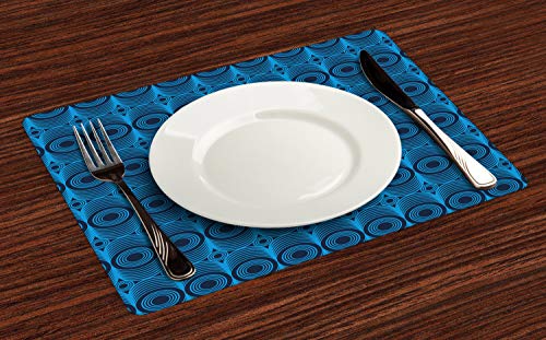 Azure Blue and Dark Blue Grey