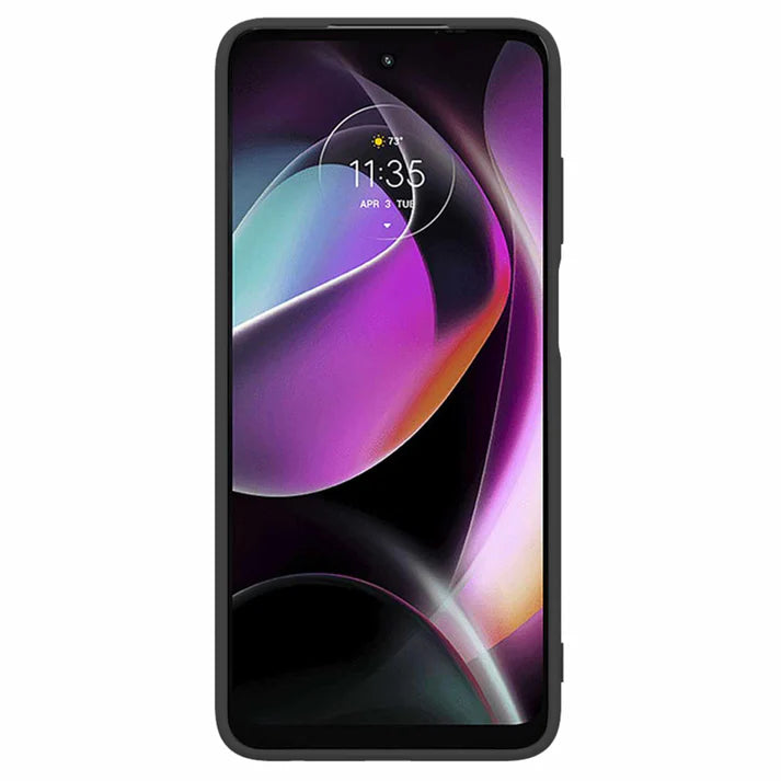 Motorola G 5G Shockproof Gel Case - Slim Fit Protective Phone Cover for Motorola G 5G (Black) - Perfect for Everyday Use, Travel & Outdoor Activities