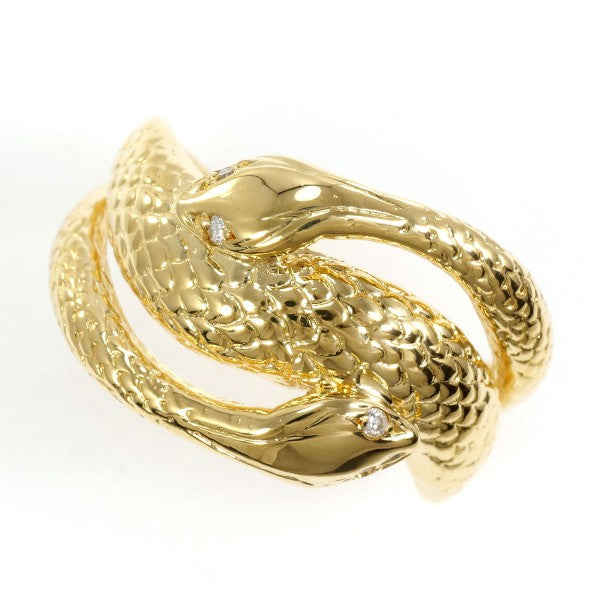 18K Yellow Gold Diamond Ring for Women - Elegant Solitaire Engagement & Wedding Band - Perfect Gift for Anniversaries, Proposals & Special Occasions