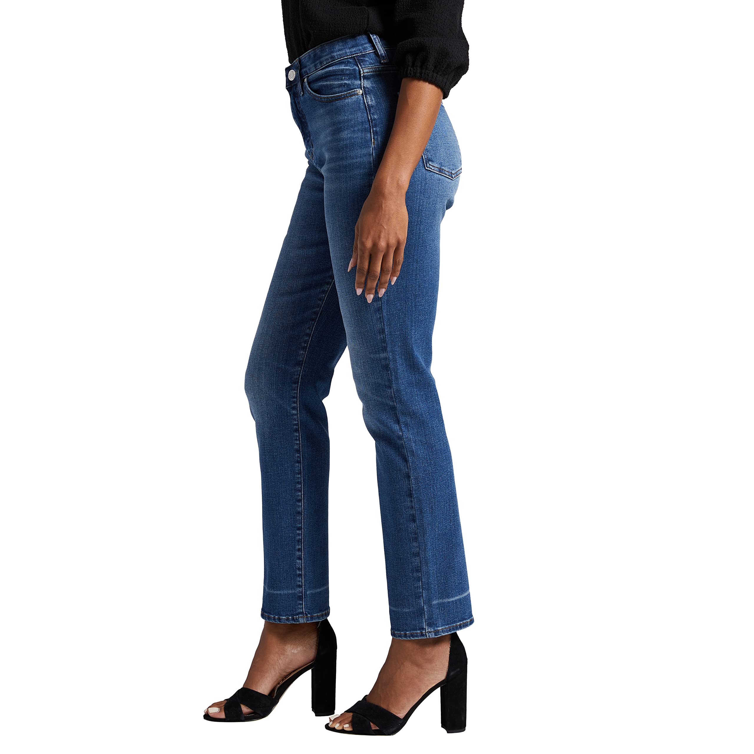 JAG Women's Stella High Rise Straight Leg Jeans - 30