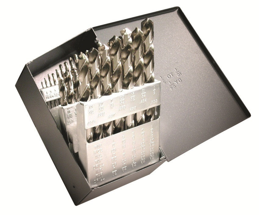 Premium Huot 29-Piece Jobber Drill Bit Set (1/16