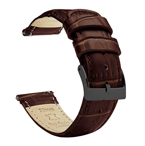 Coffee Brown & Gunmetal Grey Buckle