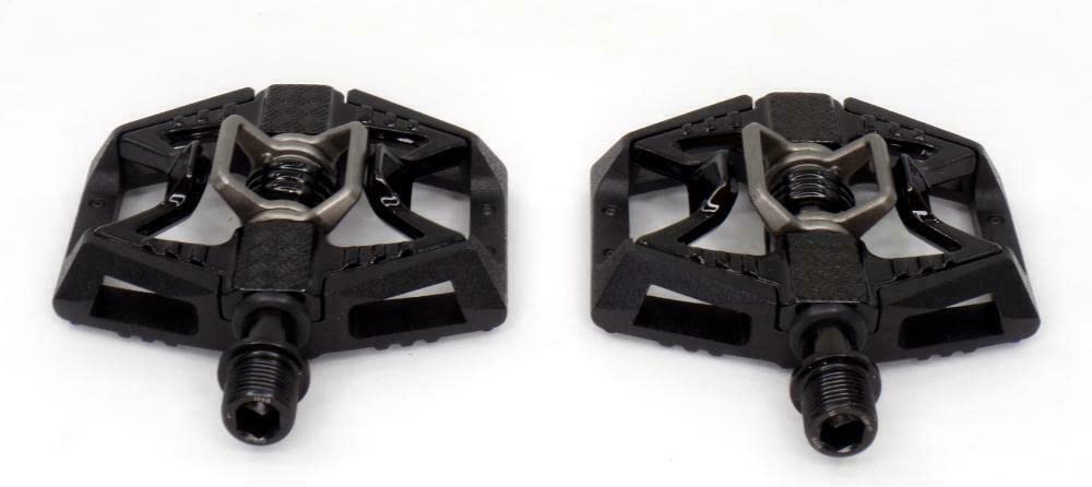 Crank Brothers Double Shot 3 Bike Pedals - Durable MTB/BMX Flat Pedals for Mountain Biking & Cycling - Ideal for Trail Riding, Commuting & Urban Cycling
