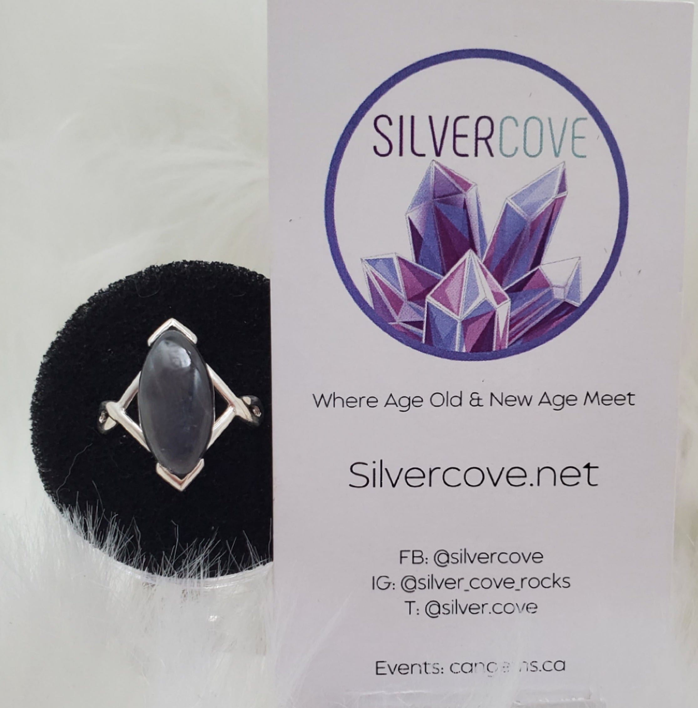 Exquisite Canadian Sapphire Ring in .925 Sterling Silver - Size 8.5 - Perfect for Engagement, Anniversary & Special Occasion Gifts