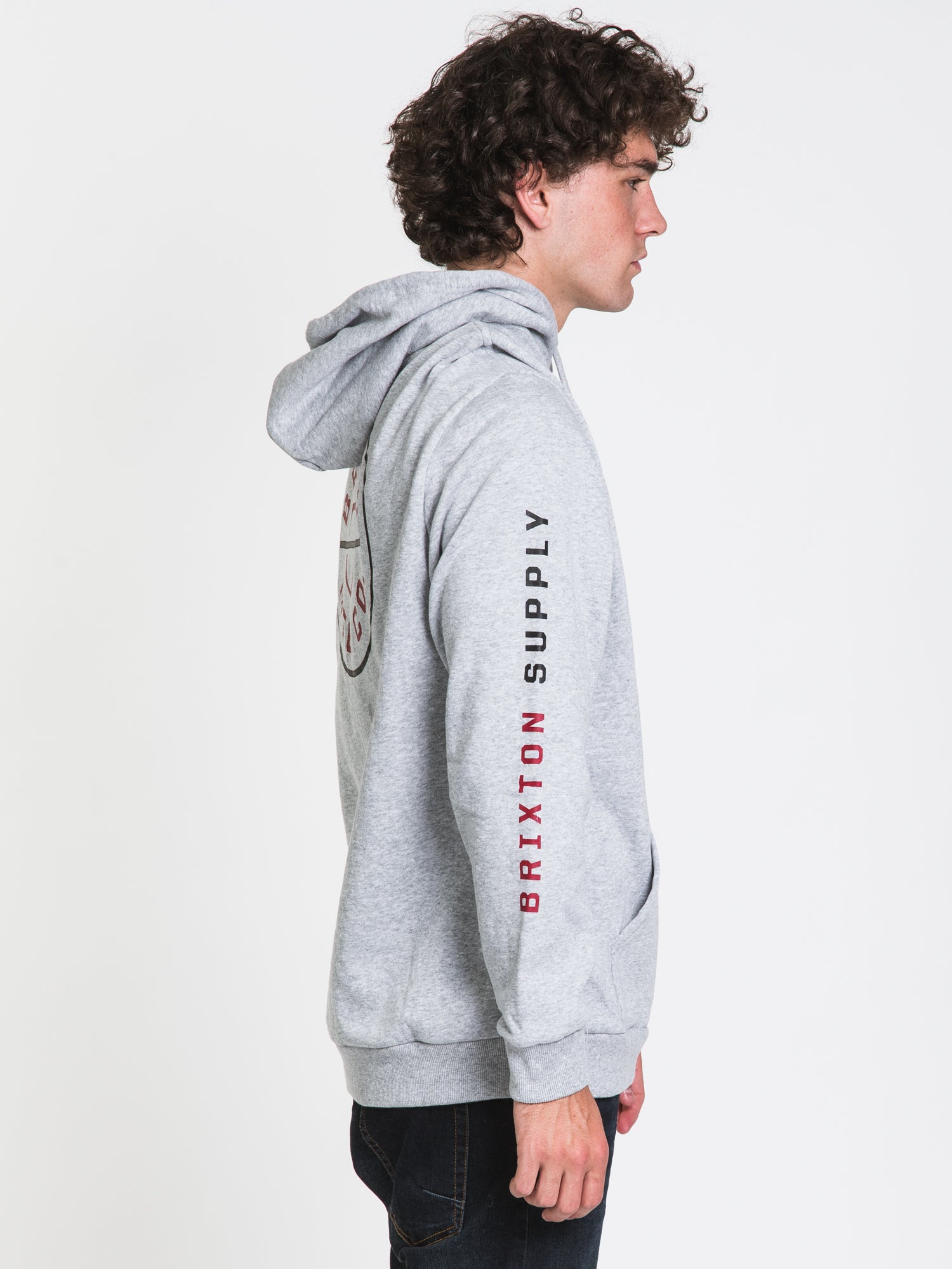 Brixton Crest Hoodie for Men & Women | Premium Cotton Pullover Sweatshirt | Streetwear Fashion | Perfect for Casual Wear, Gym & Outdoor Activities