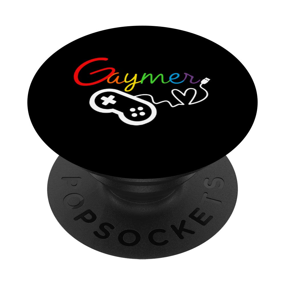 Rainbow Heart Gamer Controller - Wireless Video Game Joystick for PC/PS4/Switch - Perfect for LGBTQ+ Pride Gaming Sessions & Streamer Accessories