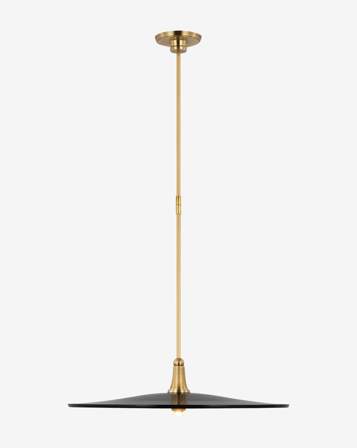 Truesdell 24 Pendant Light Fixture - Modern Glass Chandelier for Dining Room, Kitchen Island & Bedroom Lighting