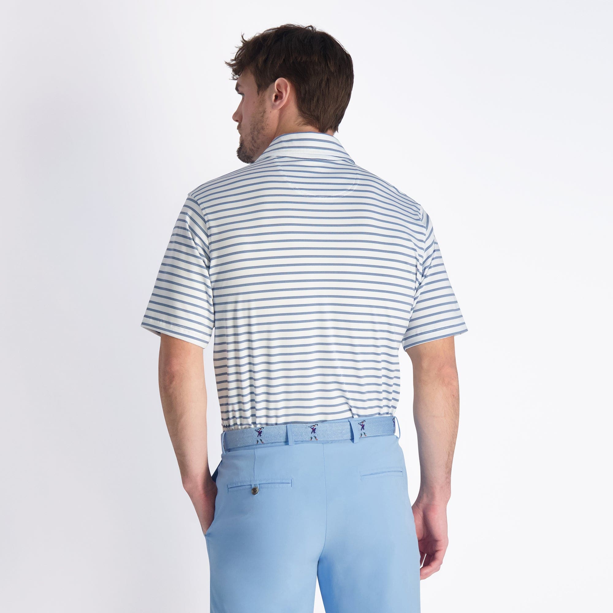 Daniel Striped Shirt for Men - Trendy Casual Button-Up Shirt with Striped Pattern - Perfect for Office, Date Night & Weekend Outfits