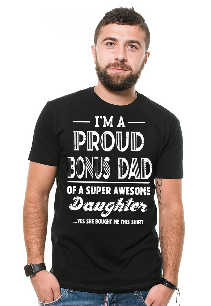 Best Step Dad Shirt - Funny Gift for Stepfather - Comfortable & Stylish Father's Day Present - Perfect for Birthdays, Holidays & Family Gatherings