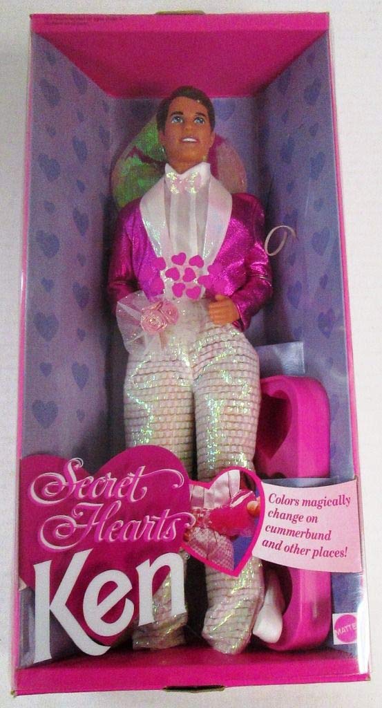 Vintage 1992 Barbie Secret Hearts Ken Doll - Collectible Toy for Barbie Lovers & 90s Nostalgia - Perfect for Display, Gifts & Playtime