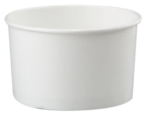 Chinet 60164 White Paper Food Containers - 64 oz Capacity, 25-Pack (Case of 10) | Disposable Takeout Containers for Restaurants, Catering & Meal Prep