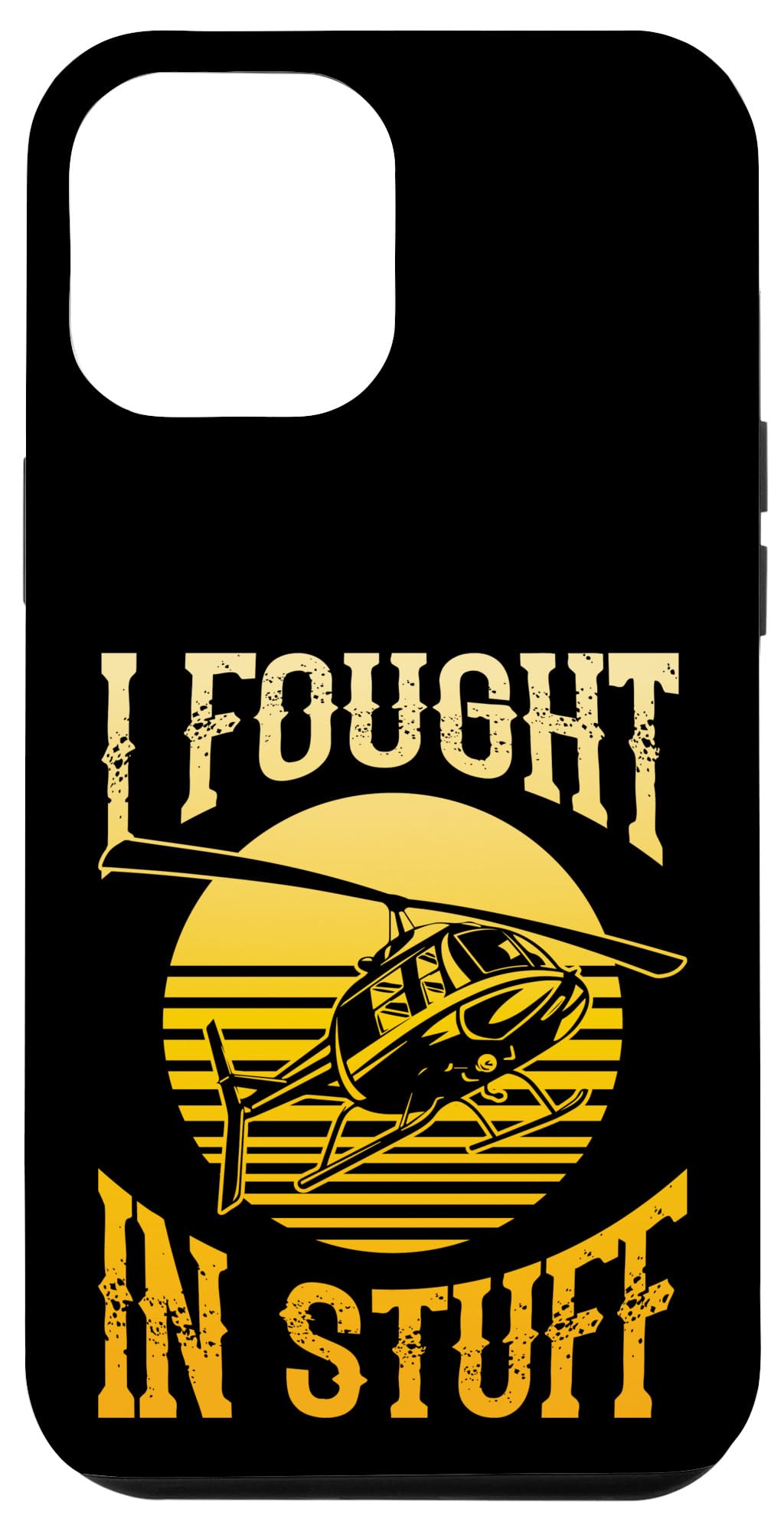 iPhone 12 Pro Max Case - Military Helicopter Pilot Design for Veterans | Durable Phone Cover for iPhone 12 Pro Max | Perfect for Everyday Use, Travel & Outdoor Activities