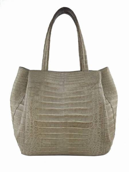 Nancy Gonzalez Genuine Crocodile Leather Large Tote Bag for Women - Luxury Designer Handbag for Work, Travel & Everyday Use