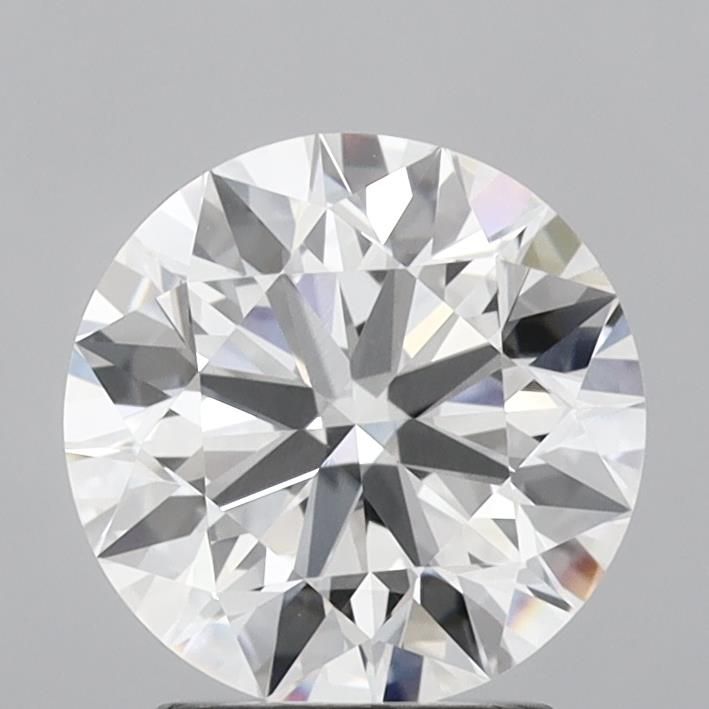 2.96 Carat F VVS2 Round Lab-Created Diamond - Premium Engagement Ring & Wedding Jewelry for Women