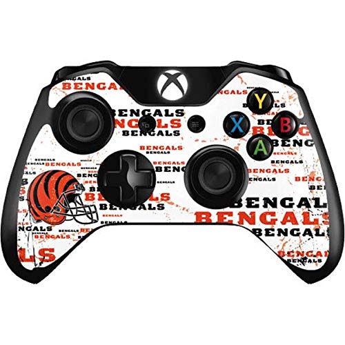 Officially Licensed NFL Cincinnati Bengals Xbox One Controller Skin - Custom Gaming Decal for Enhanced Grip & Protection - Perfect for Gamers & Football Fans