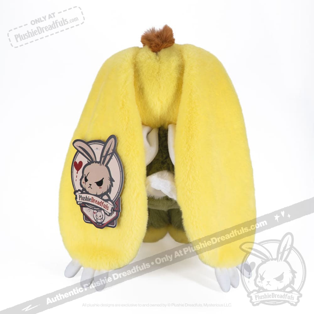 Plushie Dreadfuls Daisy Rabbit Stuffed Animal Toy - Soft Cute Bunny Plush for Kids, Gift, Nursery Decor & Anxiety Relief