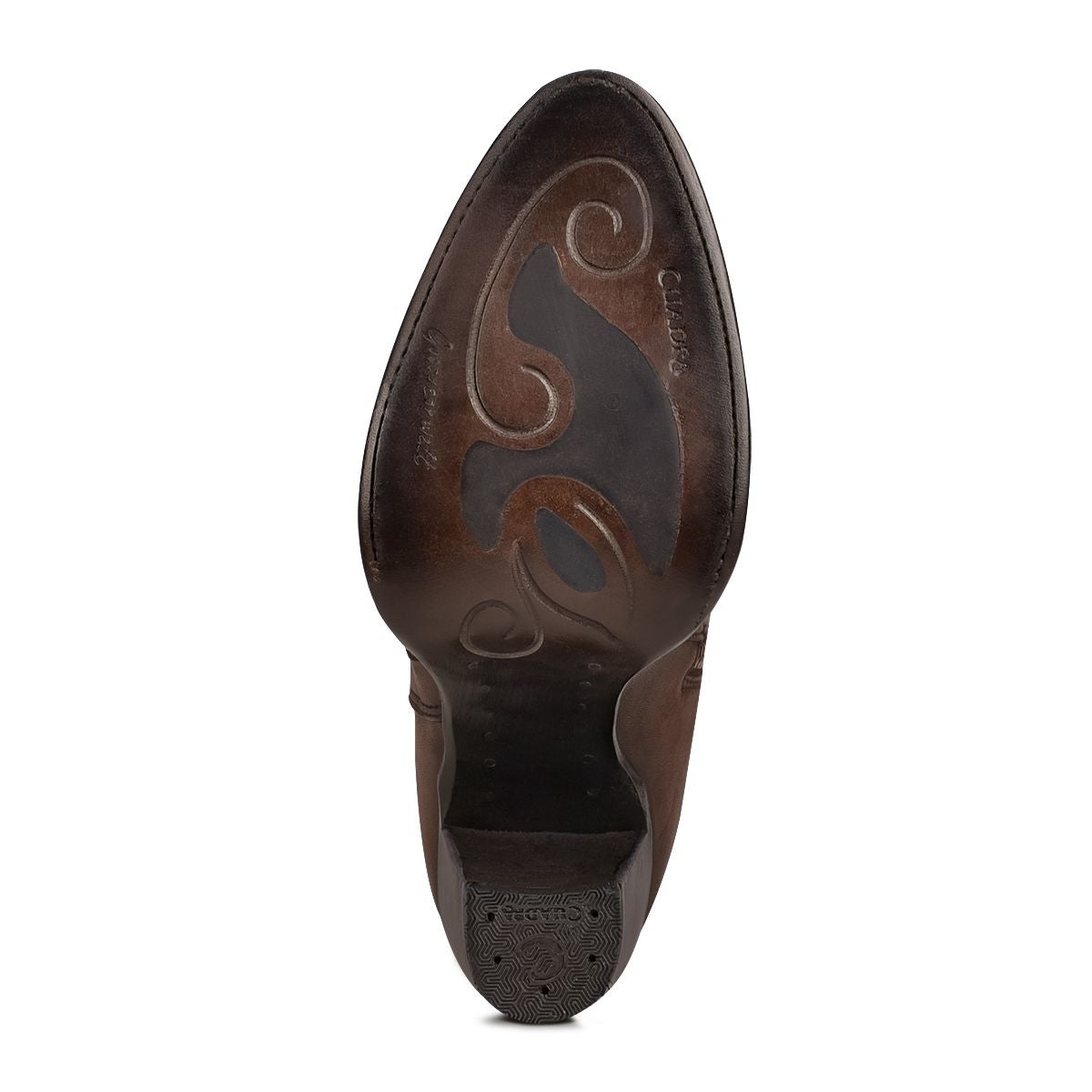 Women's Brown Western Cowgirl Ankle Boots - Genuine Cowhide Leather for Comfort & Style | Perfect for Rodeo, Country Dancing & Casual Wear