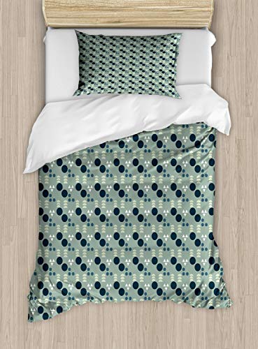 Pale Green Dark Teal
