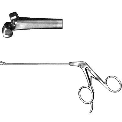 Basket Forceps Side Biter 3.4mm Surgical Instrument - 45 6100 - Ideal for Laparoscopic, Gynecological, and Urological Procedures